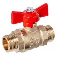 Кран шар. Ø1/2" нар./нар. бабочка PN40 ГАЛЛОП 233 (60) Кран шар. Ø1/2" нар./нар. бабочка PN40 ГАЛЛОП 233 (60)