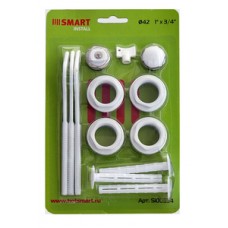 Монтажный комплект Ø3/4" с 3 кронштейнами SMART Монтажный комплект Ø3/4" с 3 кронштейнами SMART