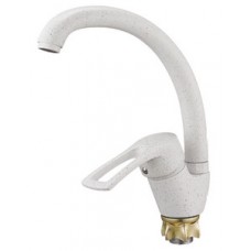Смеситель для кухни цинк на гайке средн.излив белый G-LAUF 8G4-A181KW (1/10) Смеситель для кухни цинк на гайке средн.излив белый G-LAUF 8G4-A181KW (1/10)