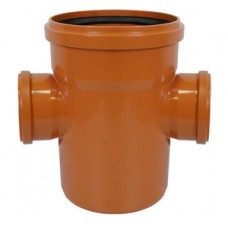 Крестовина наруж. канал. 1 плоск. Ø110x50x50*87,5° FLEXTRON (15)