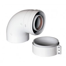 Колено 90° Ø60/100мм (коаксиальное) BAXI Колено 90° Ø60/100мм (коаксиальное) BAXI