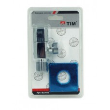 Кран шар. угл. для с/т приборов хром с квадратн. отражателем Ø1/2"х1/2" TIM (1/100) Кран шар. угл. для с/т приборов хром с квадратн. отражателем Ø1/2"х1/2" TIM (1/100)