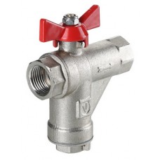 Кран шар. с фильтром прямой Ø1/2" внутр./внутр. бабочка VALTEC (8/72) Кран шар. с фильтром прямой Ø1/2" внутр./внутр. бабочка VALTEC (8/72)