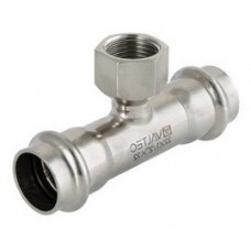 Тройник INOX-PRESS пресс/внутр. Ø22х1/2" VALTEC (5/50) Тройник INOX-PRESS пресс/внутр. Ø22х1/2" VALTEC (5/50)