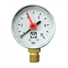 Манометр радиальный Ø1/4" 10bar для самоочищающегося фильтра VALTEC Манометр радиальный Ø1/4" 10bar для самоочищающегося фильтра VALTEC