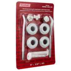 Монтажный комплект Ø1/2" с 2 кронштейнами TENRAD (1/16) Монтажный комплект Ø1/2" с 2 кронштейнами TENRAD (1/16)