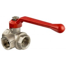 Кран шар. трехходовой T-обр. Ø1/2" внутр.р. VALTEC (6/72) Кран шар. трехходовой T-обр. Ø1/2" внутр.р. VALTEC (6/72)