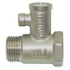 Клапан предохранительный для бойлера без ручки Ø1/2" внутр./нар. 7bar TIM (100) Клапан предохранительный для бойлера без ручки Ø1/2" внутр./нар. 7bar TIM (100)