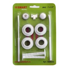 Монтажный комплект Ø1/2" с 2 кронштейнами SMART Монтажный комплект Ø1/2" с 2 кронштейнами SMART