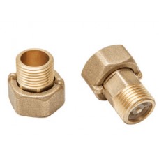 Комплект присоединения Ду 15 (латунь) с обратным клапаном ЭКО НОМ Комплект присоединения Ду 15 (латунь) с обратным клапаном ЭКО НОМ