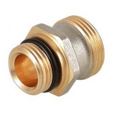 Ниппель для коллекторного блока 586 под расходомер Ø1/2"х евроконус нар./нар. VALTEC Ниппель для коллекторного блока 586 под расходомер Ø1/2"х евроконус нар./нар. VALTEC