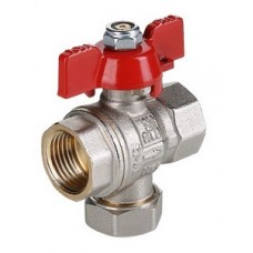 Кран шар. с фильтром Ø3/4" внутр./внутр. бабочка ENOLGAS Кран шар. с фильтром Ø3/4" внутр./внутр. бабочка ENOLGAS