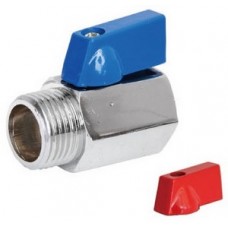 Кран шар. мини Ø1/2" внутр./нар. TIM (200) Кран шар. мини Ø1/2" внутр./нар. TIM (200)