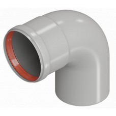 Колено 90° Ø80мм (раздел.) KRATS Колено 90° Ø80мм (раздел.) KRATS