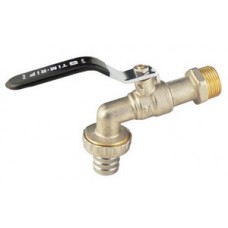 Кран шар. водоразборный Ø3/4" нар.р. ручка TIM (28) Кран шар. водоразборный Ø3/4" нар.р. ручка TIM (28)