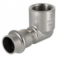 Уголок INOX-PRESS пресс/внутр. Ø18х1/2"*90° VALTEC (5/130) Уголок INOX-PRESS пресс/внутр. Ø18х1/2"*90° VALTEC (5/130)