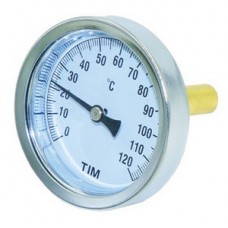 Термометр аксиальный с гильзой 0-120C° TIM (50) Термометр аксиальный с гильзой 0-120C° TIM (50)