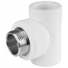Тройник комб. нар.р. PP-R Ø32х3/4" VALFEX Белый (10/30) Тройник комб. нар.р. PP-R Ø32х3/4" VALFEX Белый (10/30)