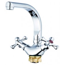 Смеситель для кухни цинк на гайке средн.излив G-LAUF QTZ4-D827 (1/10) Смеситель для кухни цинк на гайке средн.излив G-LAUF QTZ4-D827 (1/10)