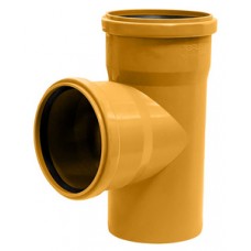 Тройник наруж. канал. Ø110х110*87,5° VALFEX (24) Тройник наруж. канал. Ø110х110*87,5° VALFEX (24)