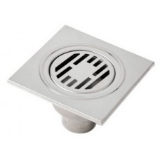 Трап внутр. канал. вертикальный 100х100 метал. решетка Ø50 TIM (36) Трап внутр. канал. вертикальный 100х100 метал. решетка Ø50 TIM (36)