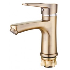 Смеситель для умыв. цинк на гайке кор.излив картридж Ø35 бронза G-LAUF PUD-1045KT Смеситель для умыв. цинк на гайке кор.излив картридж Ø35 бронза G-LAUF PUD-1045KT