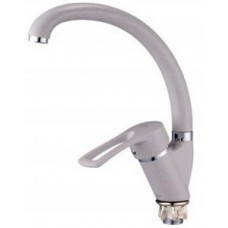 Смеситель для кухни цинк на гайке средн.излив картридж Ø40 песочный SOLONE KAK4-A181KS Смеситель для кухни цинк на гайке средн.излив картридж Ø40 песочный SOLONE KAK4-A181KS