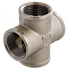 Крестовина Ø1/2" никель VALTEC (10/80) Крестовина Ø1/2" никель VALTEC (10/80)