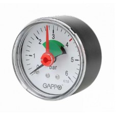 Манометр аксиальный 4bar Ø1/4" GAPPO (10/100) Манометр аксиальный 4bar Ø1/4" GAPPO (10/100)