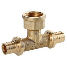 Тройник аксиальный комбинированный внутренняя резьба Ø16(2,2)х1/2"х16(2,2) универсальный VALTEC Тройник аксиальный комбинированный внутренняя резьба Ø16(2,2)х1/2"х16(2,2) универсальный VALTEC