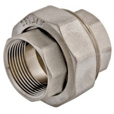 Муфта разб. внутр./внутр. Ø1" никель VALTEC (5/35) Муфта разб. внутр./внутр. Ø1" никель VALTEC (5/35)