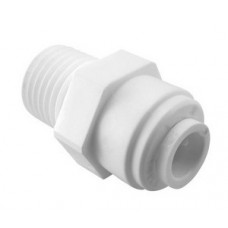 Фитинг прямой Ø3/8"х1/2" трубка- резьба MC0607 Фитинг прямой Ø3/8"х1/2" трубка- резьба MC0607