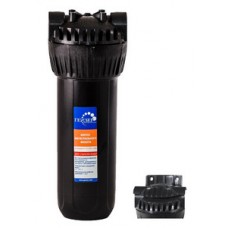 Корпус магистрального фильтра для горячей воды 10"SL Ø3/4" чёрный, пластиковое крепление ГЕЙЗЕР АКЦИЯ Корпус магистрального фильтра для горячей воды 10"SL Ø3/4" чёрный, пластиковое крепление ГЕЙЗЕР АКЦИЯ