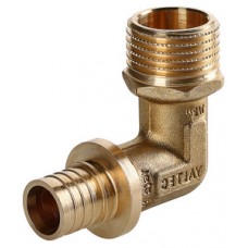 Уголок аксиальный комбинированный наружная резьба Ø20(2,8)х1/2" универсальный VALTEC Уголок аксиальный комбинированный наружная резьба Ø20(2,8)х1/2" универсальный VALTEC