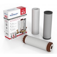 Комплект картриджей Обезжелезивание К-3 АКВАБРАЙТ (ПП-5М, УГП-10, ФП -10) (1/5) Комплект картриджей Обезжелезивание К-3 АКВАБРАЙТ (ПП-5М, УГП-10, ФП -10) (1/5)