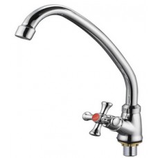 Смеситель для кухни цинк на гайке средн.излив моно без подв. G-LAUF QTZ14-A827(1/20) Смеситель для кухни цинк на гайке средн.излив моно без подв. G-LAUF QTZ14-A827(1/20)