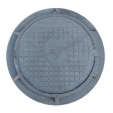 Люк полимерный круг Ø730х60 15кН 1,5т серый Люк полимерный круг Ø730х60 15кН 1,5т серый