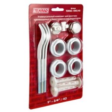 Монтажный комплект Ø1/2" с 3 кронштейнами TENRAD (1/16) Монтажный комплект Ø1/2" с 3 кронштейнами TENRAD (1/16)