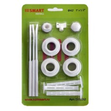 Монтажный комплект Ø1/2" с 3 кронштейнами SMART Монтажный комплект Ø1/2" с 3 кронштейнами SMART