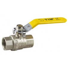 Кран шар. газовый Ø1/2" внутр./внутр. ручка TIM (60) Кран шар. газовый Ø1/2" внутр./внутр. ручка TIM (60)