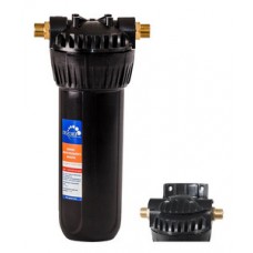 Корпус магистральный фильтра для горячей воды 10"SL Ø1/2" чёрный, пластиковое крепление ГЕЙЗЕР (1/8) Корпус магистральный фильтра для горячей воды 10"SL Ø1/2" чёрный, пластиковое крепление ГЕЙЗЕР (1/8)