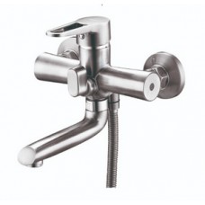 Смеситель для ванны цинк кор.излив картридж Ø35 сатин G-LAUF NUD3-A045KH (1/10) Смеситель для ванны цинк кор.излив картридж Ø35 сатин G-LAUF NUD3-A045KH (1/10)