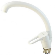 Смеситель для кухни цинк на гайке средн.излив картридж Ø35 белый матовый G-LAUF NUD4-A045YW (1/10) Смеситель для кухни цинк на гайке средн.излив картридж Ø35 белый матовый G-LAUF NUD4-A045YW (1/10)