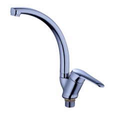 Смеситель для кухни лат. на гайке средн.излив КС 22146 Смеситель для кухни лат. на гайке средн.излив КС 22146