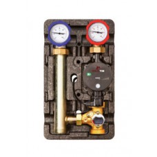 Насосная группа быстрого монтажа с трехходовым смесительным клапаном без насоса TIM Насосная группа быстрого монтажа с трехходовым смесительным клапаном без насоса TIM