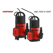 Парма НД-750/5-35П Насос дренажный для чистой / грязной воды Парма НД-750/5-35П Насос дренажный для чистой / грязной воды