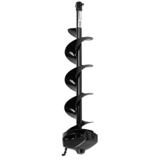 Шнек для льда DENZEL IR-150, диаметр 150 мм, длина 800 мм,соединение 20 мм, съемный нож