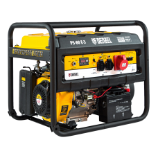 Генератор бензиновый DENZEL PS 80 E-3, 6.6 кВт, 400 В, 25 л, электростартер Генератор бензиновый DENZEL PS 80 E-3, 6.6 кВт, 400 В, 25 л, электростартер