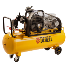 Компрессор воздушный DENZEL BCW3000-T/100, 3.0 кВт, ременный привод, 100 литров, 520 л/мин Компрессор воздушный DENZEL BCW3000-T/100, 3.0 кВт, ременный привод, 100 литров, 520 л/мин
