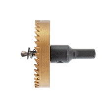 Коронка по металлу DENZEL 724121, 65 мм, HSS, нитридтитановое покрытие Коронка по металлу DENZEL 724121, 65 мм, HSS, нитридтитановое покрытие